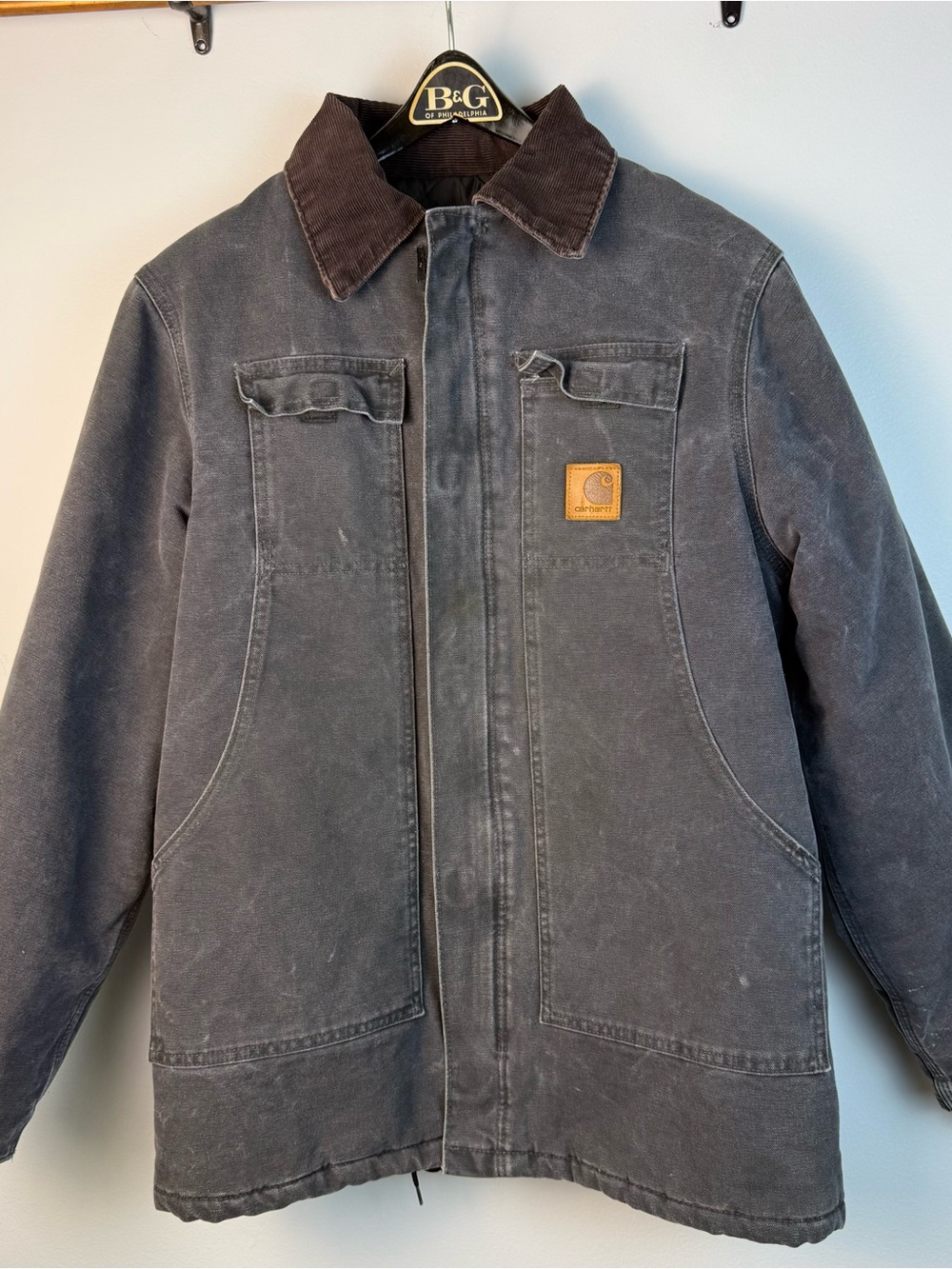 Carhartt Vintage 2002 C26 PTL Sandstone Arctic Traditional Coat - Petrol Gray, M